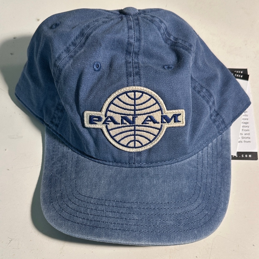 Malibu Shirts Vintage Pan Am Logo Cap